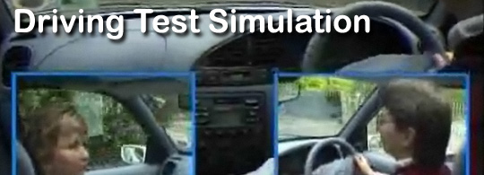 Driving Test Simulation Video